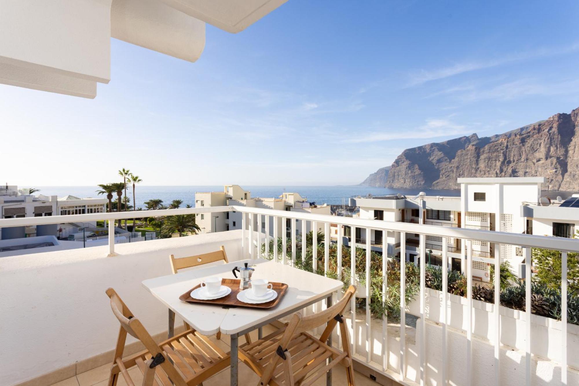 Okstay Los Gigantes With Ac, Terraces And Sea Views Santiago del Teide Εξωτερικό φωτογραφία